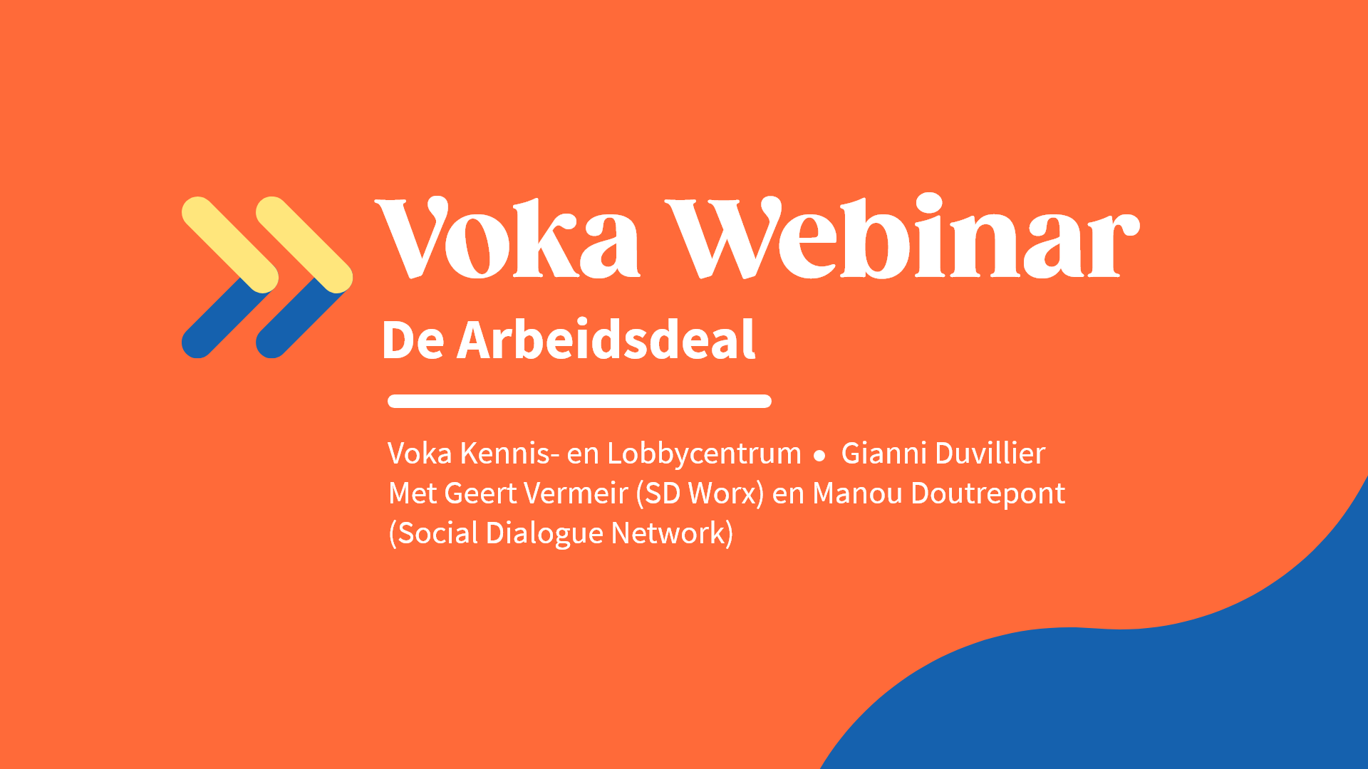 Voka Webinar De Arbeidsdeal Voka